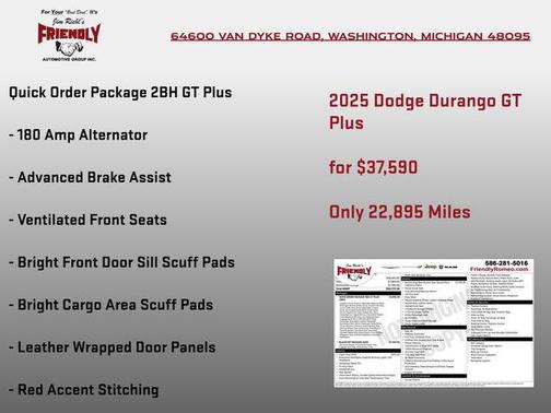 Vapor Gray 2025 Dodge Durango GT Plus