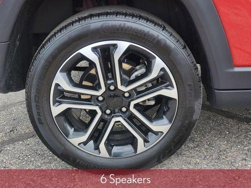 Red Hot Pearlcoat 2024 Jeep Compass Limited