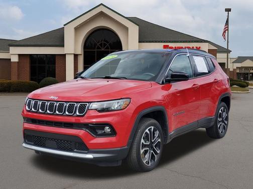 Red 2024 Jeep Compass Limited