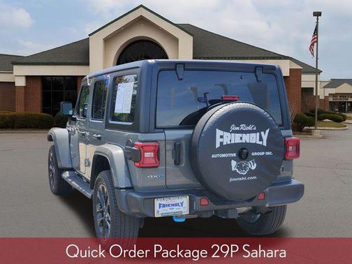Sting-Gray Clearcoat 2023 Jeep Wrangler 4xe Sahara