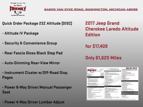 2017 Jeep Grand Cherokee Altitude