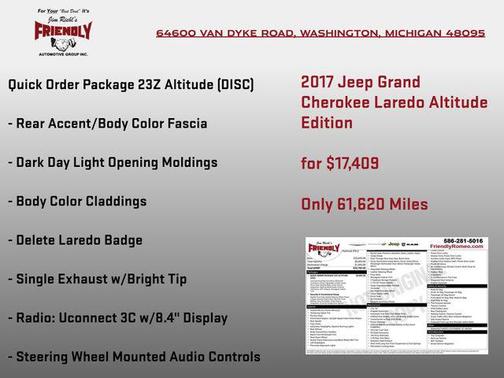 2017 Jeep Grand Cherokee Altitude