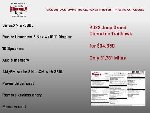 2022 Jeep Grand Cherokee Trailhawk