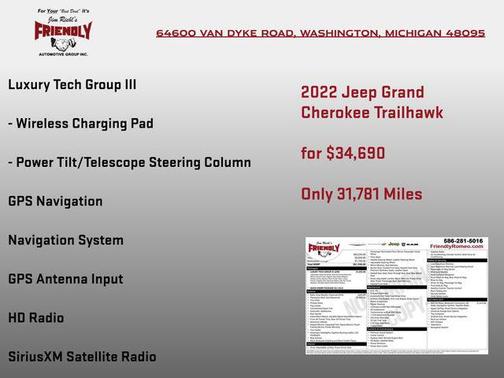 2022 Jeep Grand Cherokee Trailhawk