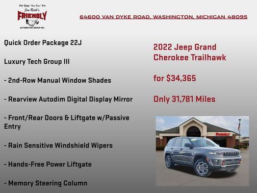 2022 Jeep Grand Cherokee Trailhawk