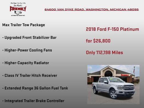 Ingot Silver 2018 Ford F-150 Platinum