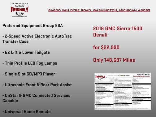 2018 GMC Sierra 1500 Denali