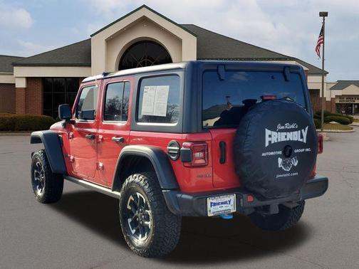 Firecracker Red Clearcoat 2025 Jeep Wrangler 4xe Rubicon