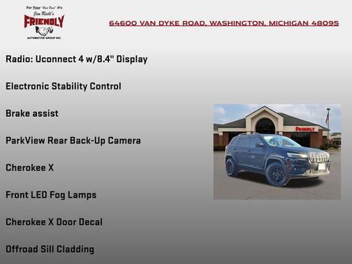 2022 Jeep Cherokee X 4x4