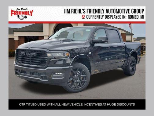 Diamond Black Crystal Pearlcoat 2026 RAM 1500 Laramie