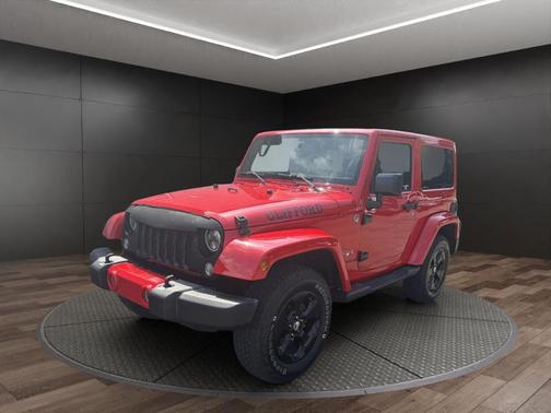 Red 2016 Jeep Wrangler Sahara