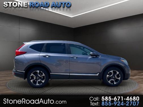 Gray 2017 Honda CR-V Touring