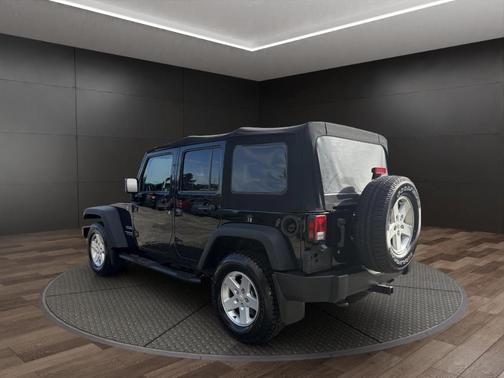 Black 2016 Jeep Wrangler Unlimited Sport