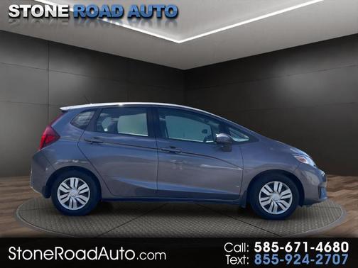 Gray 2017 Honda Fit LX