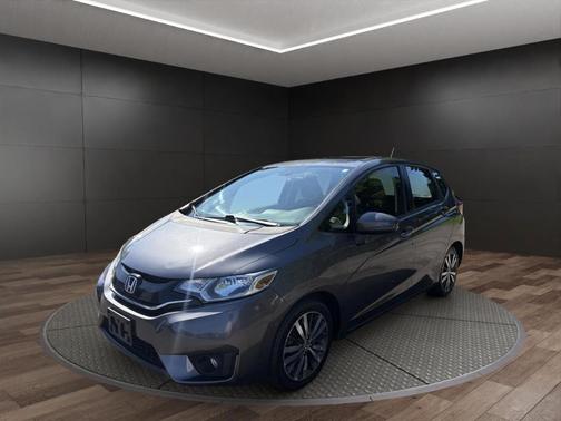 Gray 2015 Honda Fit EX