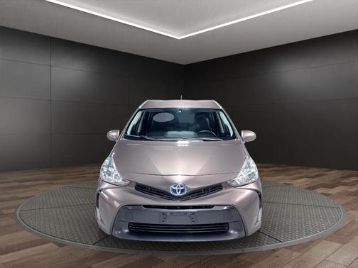 Brown 2016 Toyota Prius v Three