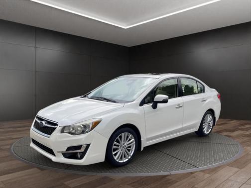 Crystal White Pearl 2016 Subaru Impreza 2.0i Limited