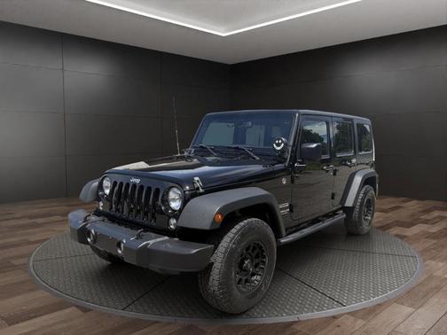 Black 2015 Jeep Wrangler Unlimited Sport