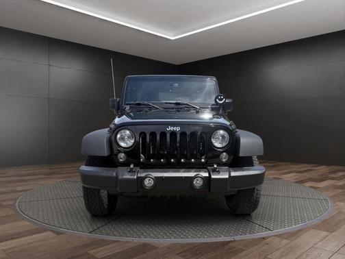 Black 2015 Jeep Wrangler Unlimited Sport