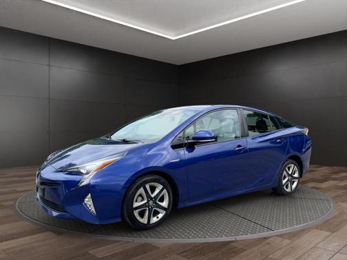 Blue 2016 Toyota Prius Three Touring