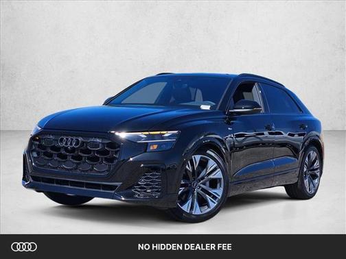 Mythos Black Metallic 2026 Audi Q8 55 Premium Plus