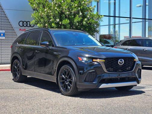 Jet Black Mica 2025 Mazda CX-70 3.3 Turbo Premium Package