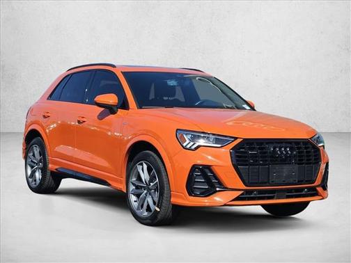 Pulse Orange 2024 Audi Q3 45 S line Premium Plus