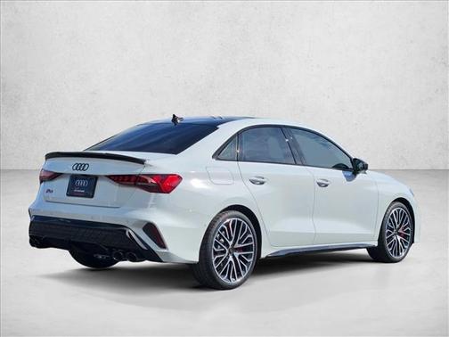 glacier white metallic 2026 Audi S3 TFSI quattro S tronic