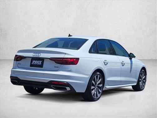 Glacier White Metallic 2023 Audi A4 40 Premium Plus