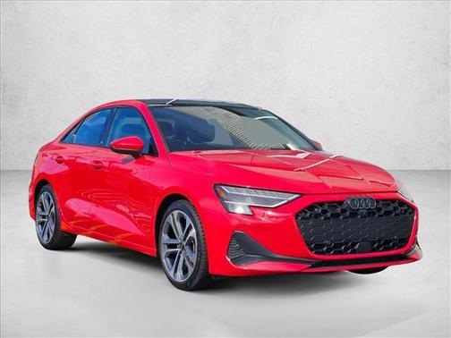 Progressive Red Metallic 2026 Audi A3 Premium