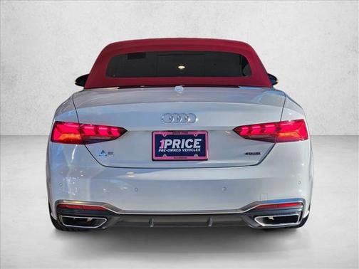 Arkona White/Black Roof 2024 Audi A5 Prestige 45 TFSI S line quattro S tronic