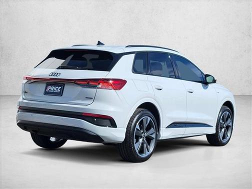 Glacier White Metallic 2024 Audi Q4 e-tron Premium 50 quattro