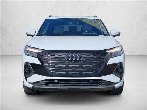 Glacier White Metallic 2024 Audi Q4 e-tron Premium 50 quattro