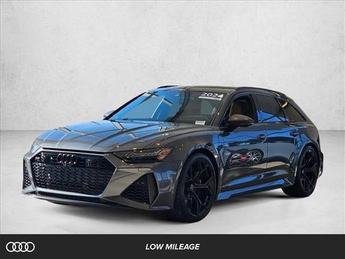 Daytona Gray Pearl Effect 2024 Audi RS 6 Avant 4.0T