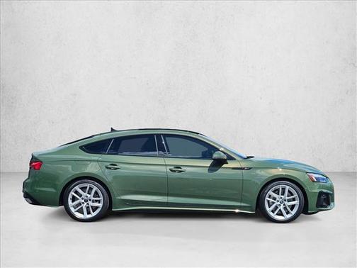 District Green Metallic 2023 Audi A5 Sportback 45 S Line Premium Plus