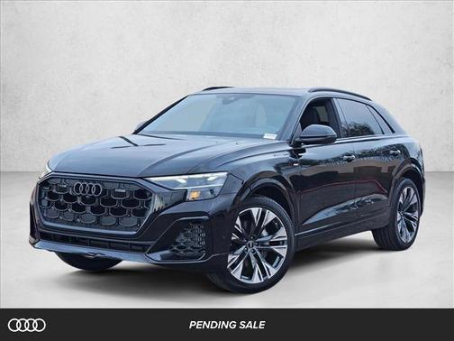 Mythos Black Metallic 2026 Audi Q8 55 Prestige
