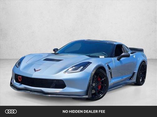 Sterling Blue Metallic 2017 Chevrolet Corvette Grand Sport
