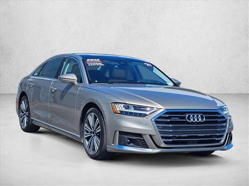 Savannah Beige Metallic 2021 Audi A8 L 60