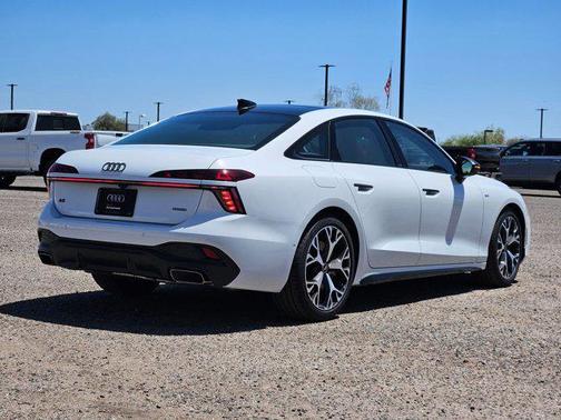 Glacier White Metallic 2026 Audi A6 Prestige quattro S tronic
