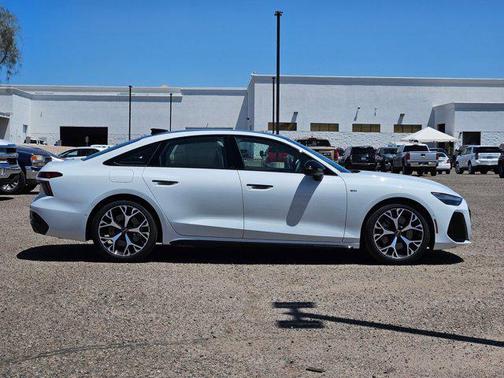 Glacier White Metallic 2026 Audi A6 Prestige quattro S tronic