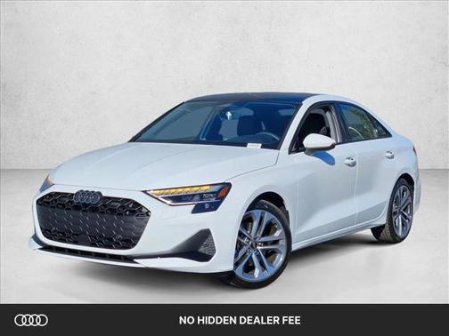 Glacier White Metallic 2026 Audi A3 Premium