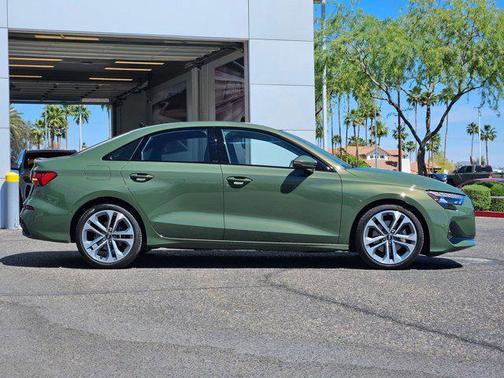 District Green Metallic 2025 Audi A3 Premium