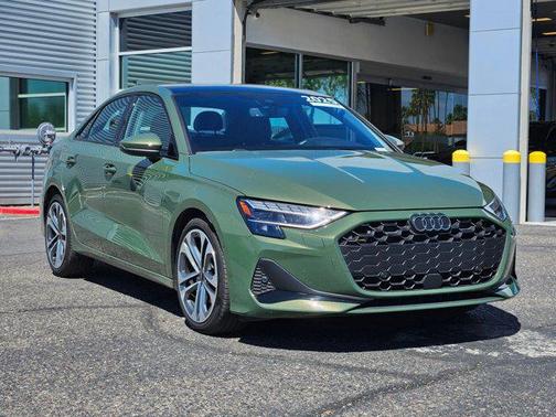 District Green Metallic 2025 Audi A3 Premium