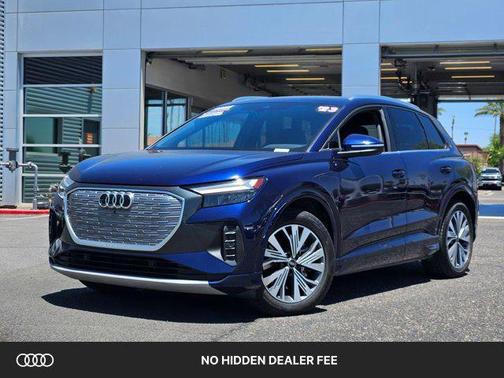 Navarra Blue Metallic 2023 Audi Q4 e-tron Premium Plus 40 RWD