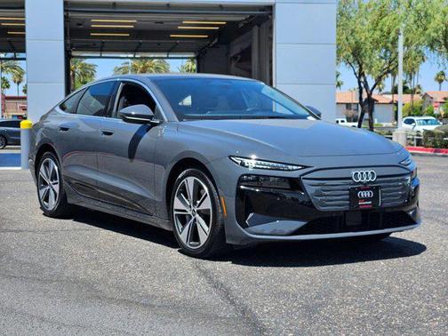 Magnet Gray 2025 Audi A6 e-tron Premium Plus