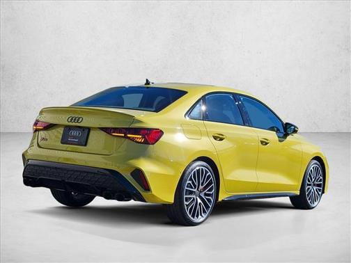 Python Yellow Metallic 2026 Audi S3 TFSI quattro S tronic