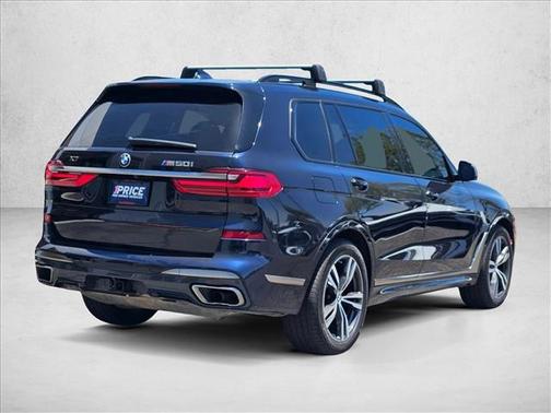 Carbon Black Metallic 2021 BMW X7 M50i