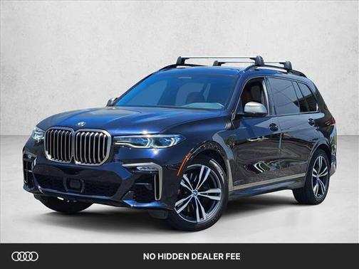 Carbon Black Metallic 2021 BMW X7 M50i