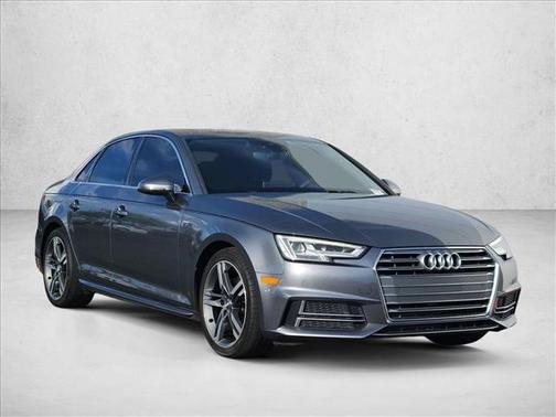 Monsoon Gray Metallic 2018 Audi A4 2.0T ultra Premium Plus