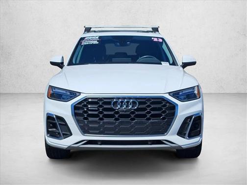 Ibis White 2023 Audi Q5 45 S line Premium Plus